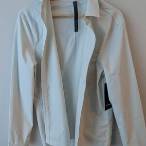 men's Light Cream Mason Flannel Shirt